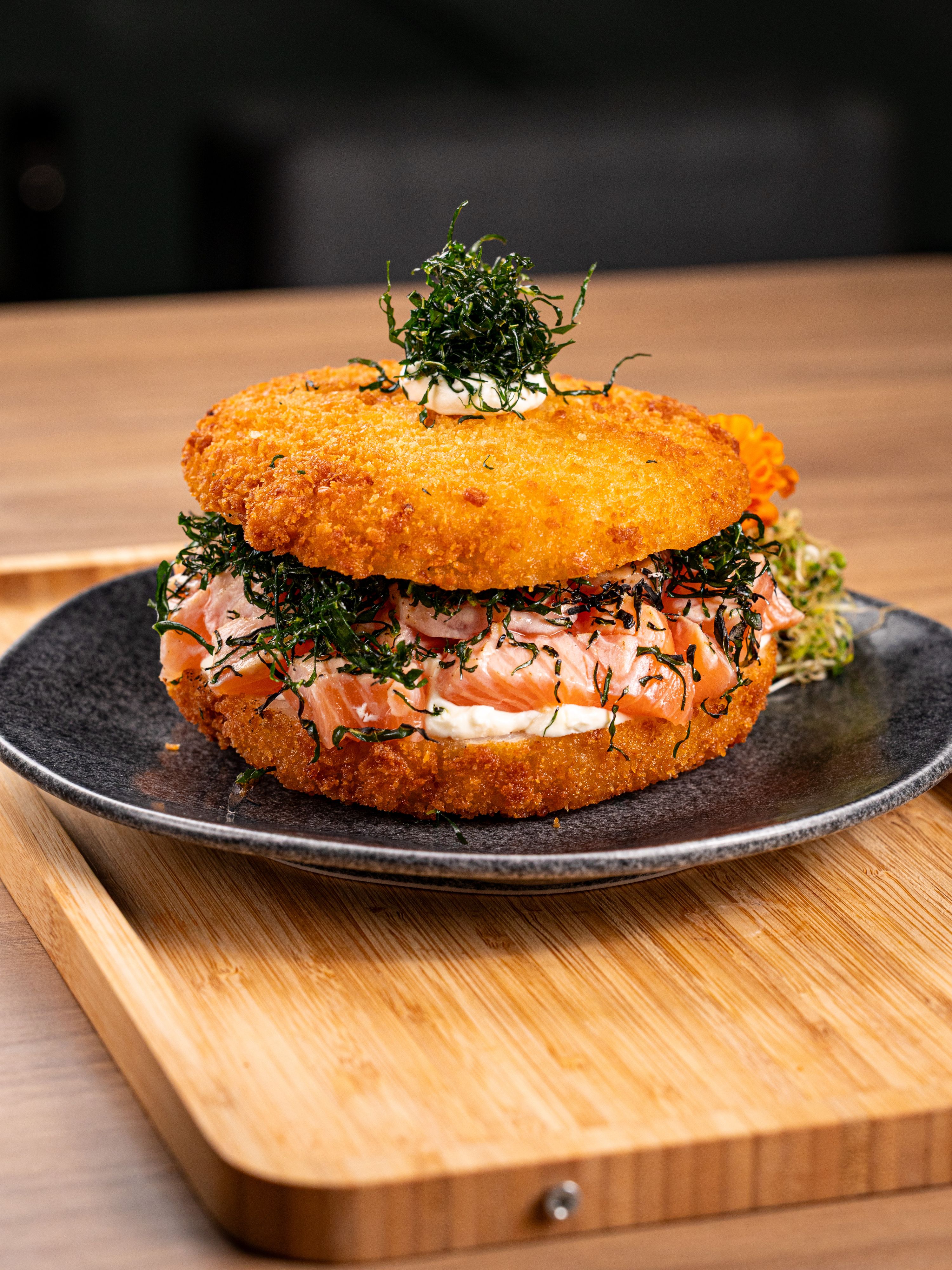 Burger Salmão Grelhado