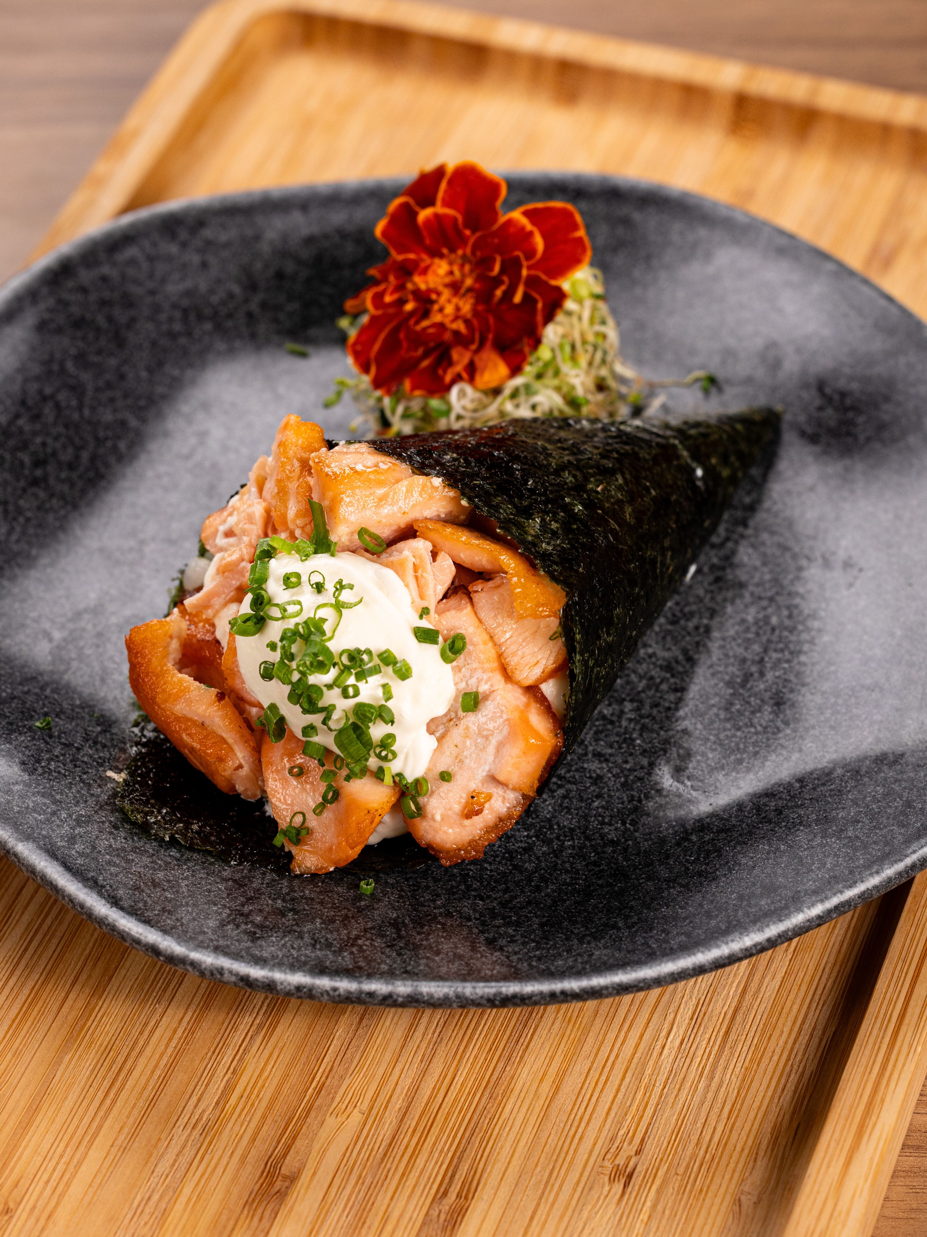 Temaki Salmão Grelhado